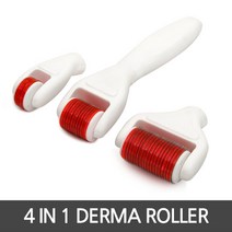 max 더마롤러 미세침으로 피부재생관리 4종세트, 1box