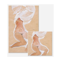 [슈가덕] 에곤쉴레 에곤실레 캔버스 액자 20종 캔버스액자 명화, 누드3_35x35cm