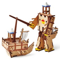 조립키트-변신로봇 아기판옥선 만들기 RYG