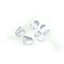 아두이노 DIP LED 8파이 투명 RED (단위-10EA), 1개