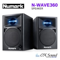 Numark DJ용 모니터스피커 N-WAVE360 블랙