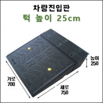 경사로X진입판 차량진입판 17cm(카업 170) 경사로 자동차 주차장 차량 턱받침 제작 전국설치가능