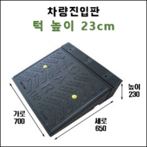 경사로X진입판 차량진입판 9cm(카업 90) 경사로 자동차 주차장 차량 턱받침 제작