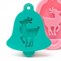 수제몰드 크리스마스 종(루돌프) #크리스마스몰드 #루돌프몰드