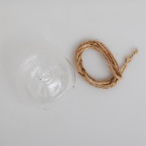 블룸 틸란드시아 홀더&액세사리_유리볼 8cm, 8cm색돌유리볼