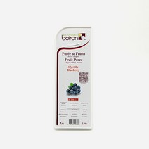 제원 브아롱 냉동 블루베리퓨레 1kg, 단품