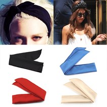 솔리드 와이어 헤어밴드 반다나 머리띠 (hbse1838)