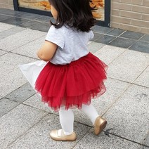 미니캠프 여아용 캉캉튜튜 샤 스커트