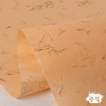 한결한지 한지벽지 수제벽지 수제한지 벽지 한지 전통한지, 08.상록수지05.주황색, 6매