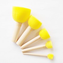 대문닷컴 스텐실 스펀지붓 (5종세트)