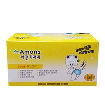 아몬스 암컷 강아지 기저귀 중형견용 (10매)X10, 1박스