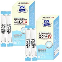 종근당 프로바이오틱스 유산균 19 30포 2박스(60일분), 60g, 2개