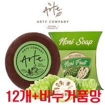 아르떼 노니비누12개set (사은품 비누거품망), 100g, 12개