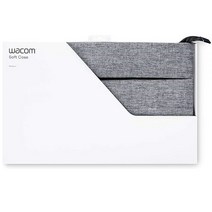 와콤wacom DTH-1320 DTH-W1320 PTH-660 전용 13인치 소프트케이스 중형 파우치, 그레이, 소프트케이스중형13