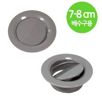 하니 싱크대 자동 배수구 덮개 소사이즈