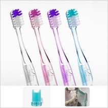 SKYDENT 스카이덴트 교정용 ORTHO NO.20 V커팅 medium soft extra-soft여성 청소년용 청소년 칫솔 교정용 치과칫솔, 1개, 교정용20 medium