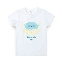 쥬스토리 가족티 반팔 구름별