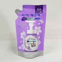 아이깨끗해 핸드워시 리필 블루밍퍼플, 200ml, 1개