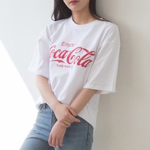 사자옷 코카콜라 반팔 티셔츠