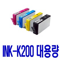 삼성 K200 C200 M200 Y200 대용량(표준2배) SCX-1855F 1490W 1855FW 비정품잉크, 검정 대용량(표준2배), 1개입