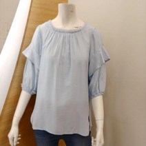 더 아이잗 더 아이잗 소매날개밴딩 블라우스 IJ4N0BL73 (IJ4N0BL73)