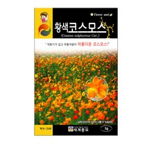 솔림텃밭몰 황색코스모스씨앗 3g 코스모스씨앗 꽃씨앗 꽃씨