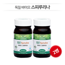 설선물 원말100%[독일Sanatur] 콜레스테롤개선 독일 바이오 스피루리나 2병 (400mg * 250정), 400mg