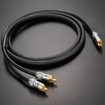 오디오 플러스 인터커넥트 케이블 서브우퍼 전용 WOOFER-1212, 1m