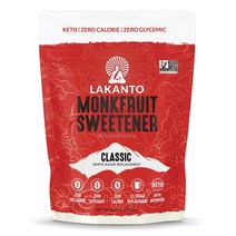 라칸토 몽크프루트 스위트너 에리스리톨 포함 클래식, Classic 화이트, 1개