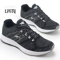[225~280mm] LIVITY 남녀공용 초경량파일론 논슬립창 런닝화 스니커즈 운동화 조깅화 BK5002