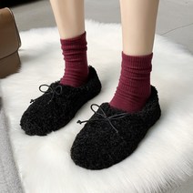 레젤르 바카우 겨울 보들보들한 여자 털신발