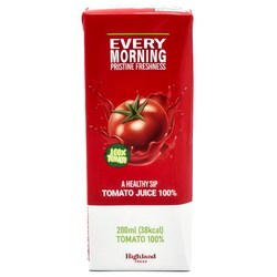 하이랜드프레쉬 100% 토마토주스 무설탕 무첨가 NFC 토마토즙, 24개, 200ml