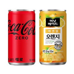 코카콜라 제로 190ml 30개+미닛메이드 175ml 30개, 190ml