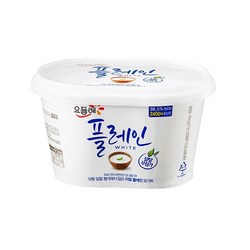 빙그레 요플레 플레인 화이트 430g 냉장무배
