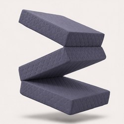 올바른공간 3단 접이식 매트리스 토퍼 8cm 15cm 싱글 원룸 바닥 수면매트 탄탄한 접는 매트
