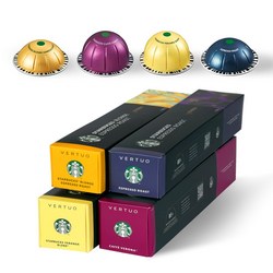 네스프레소 버츄오 정품 스타벅스 버라이어티 4팩, 6.8g, 1세트, 40개입