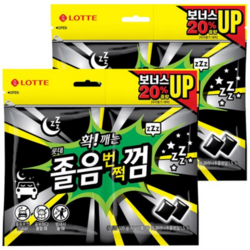 롯데제과 졸음번쩍껌 트윈리필, 105g, 22개
