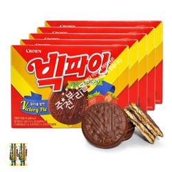 크라운 빅파이(216g) x 5통(+맛기차콘 2개포함)