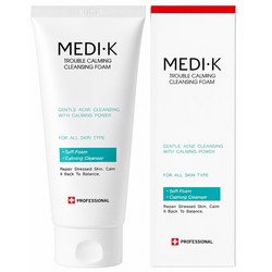 약국입점 메디케이 트러블 카밍 클렌징폼 200ml 여드름기능성 모공피지 딥클렌징 시카 진정보습 좁쌀 화농성, 1개, 200ml