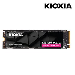 키오시아 Exceria Pro G2 2TB M.2 NVMe SSD Gen5 TLC DRAM