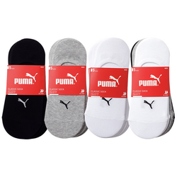 PUMA 남성 여성 스포츠 크레오라 덧신 페이크삭스 5켤레
