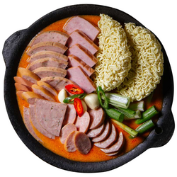 리얼 햄 소시지 듬뿍 부대찌개, 600g, 5개
