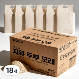구구펫 극세입자 고양이 두부 모래