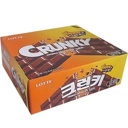 롯데웰푸드 크런키 초콜릿, 맛과 품질의 차별점!