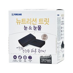 포켄스 뉴트리션 트릿 눈과 눈물 애견 영양 보조제, 100회분, 눈물개선/눈건강, 1박스