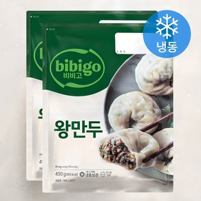 비비고 왕만두 (냉동), 490g, 2개입