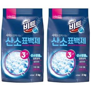 비트 오투 산소 표백제, 3kg, 2개