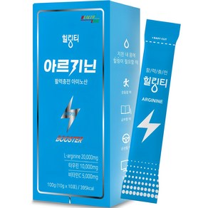 힐링티 아르기닌 활력충전 아미노산 부스터, 10회분, 100g, 1개