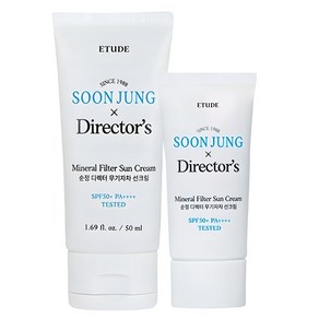 에뛰드 순정 디렉터 무기자차 선크림 SPF50+ PA++++ 50ml + 20ml 기획세트, 1개