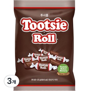 투시롤 캔디, 135g, 3개